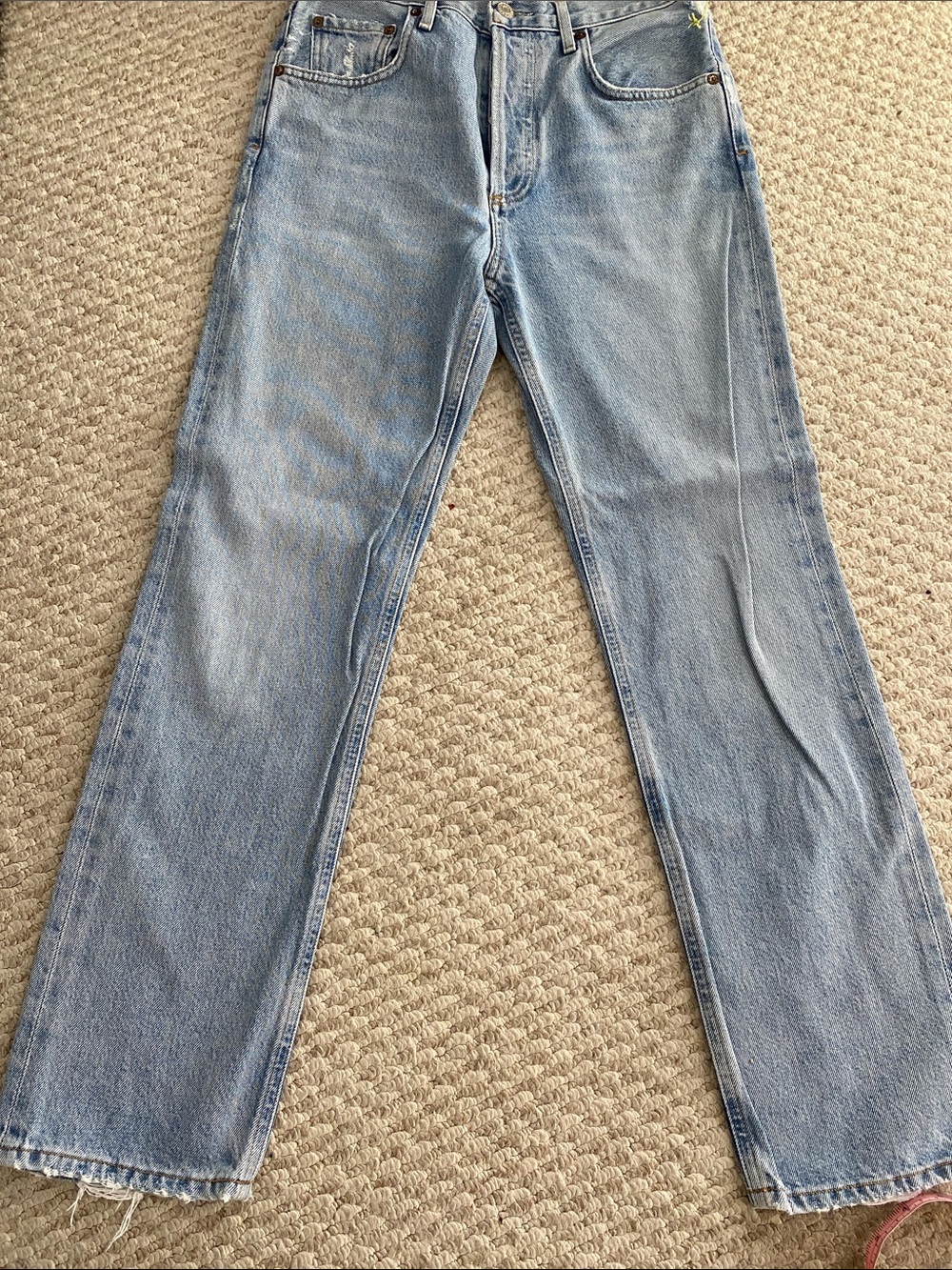 AGOLDE Ripley Classic Straight-Leg Jeans